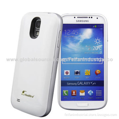 White 2,600mAh Rechargeable Case for Samsung Galaxy S4